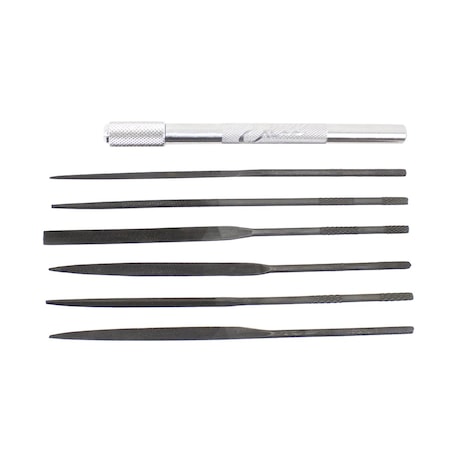 Excel Blades 6 Piece Assorted File Set with Handle 55668IND